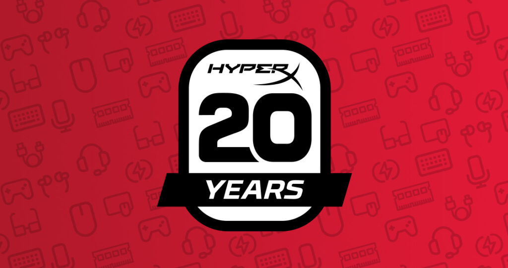 HyperX celebra sus 20 años con descuentos para los gamers